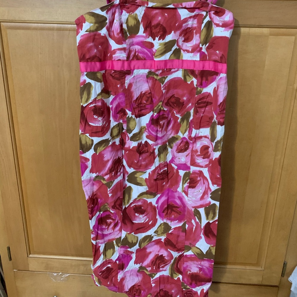 Floral maternity dress